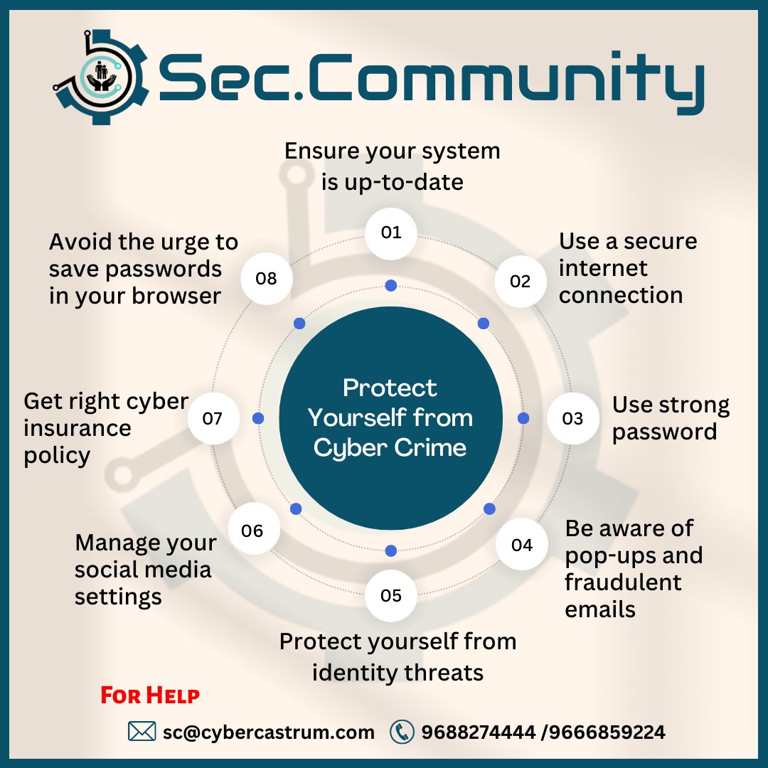 TheSecCommunity's tweet photo. protection against cybercrime
#CyberSecurity #cyberattack #cybercrime #cybersafety #Cyberdefense #cyberprotection #theseccommunity https://t.co/xTY9LwuihB