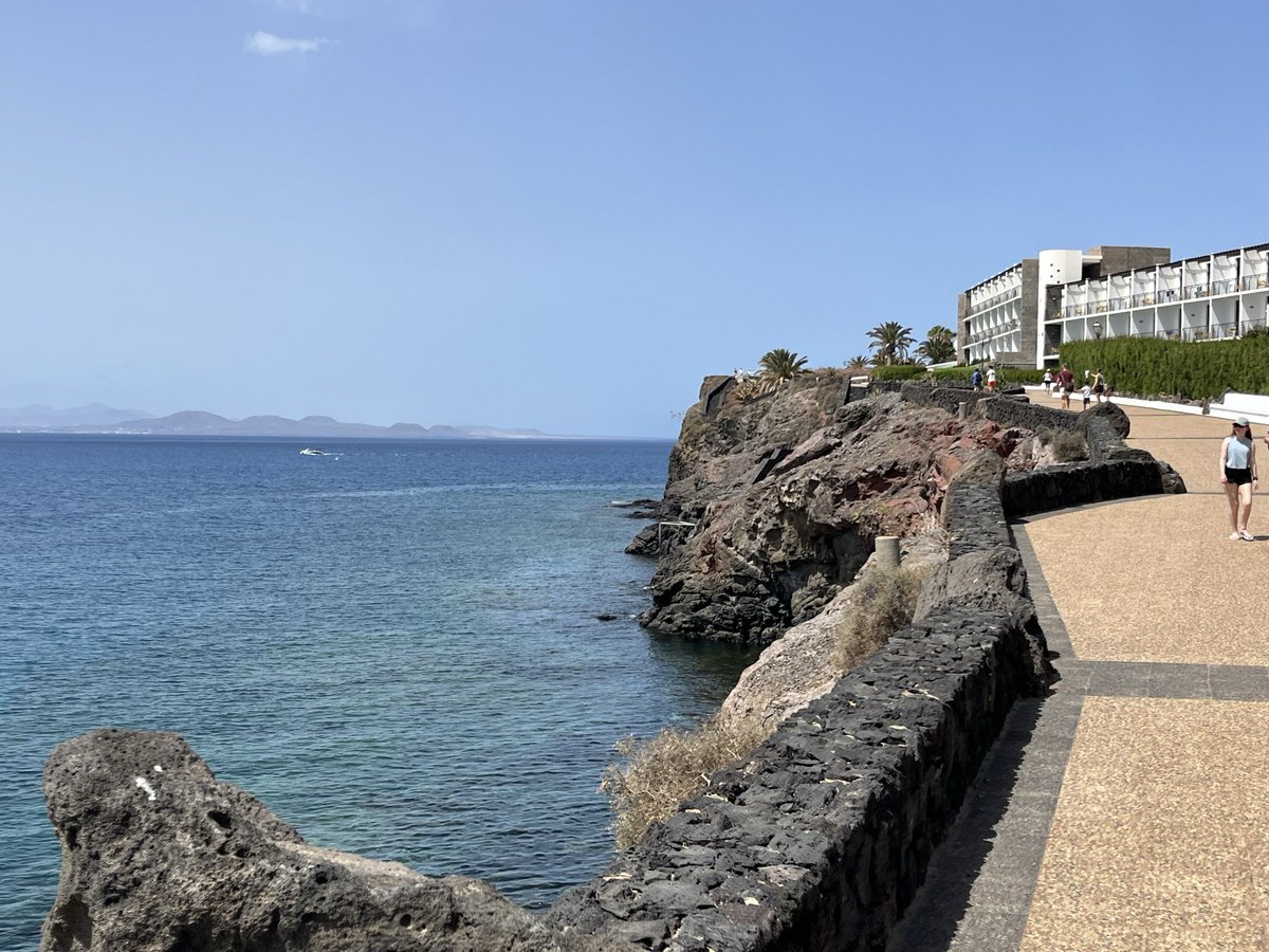 ashworth_tc's tweet photo. Relaxing day around the pool yesterday.  Went for a little walk along the promenade into Playa Blanca from Papagayo, it’s a beautiful coastline with views out to Fuerteventura. https://t.co/SxCFNf4lnu