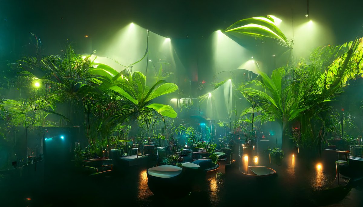 FIREISLAND_Ed's tweet photo. Ever been in a club with a aquarium bar ?  Well it's one of the exciting things coming to the main club bar on the basement level this exact model and setup  this along with a slice of fire Island NYC  indoor faux pals tropical foliage and a dark and moody clubby decor ! https://t.co/RNcu7lNvwW