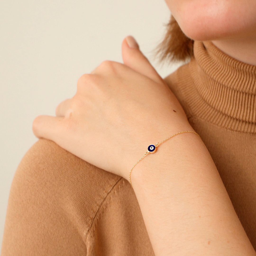 Mini Evil Eye Bracelet
#Bracelet #evileye #multifame #sterlingsilver #925silver #jewellery