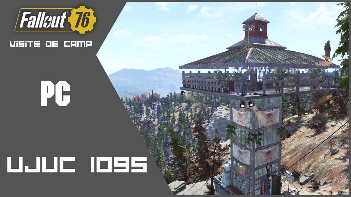 auvieuxgamer's tweet photo. Pour débuter la semaine, on se rend en montagne visiter une tour d'observation tout en verre #fallout76 #fallout76camp #fallout #UJUC #byPapi
UN JOUR UN CAMP épisode 1095 : https://t.co/VYOvVATmSk https://t.co/GrSJBioibt