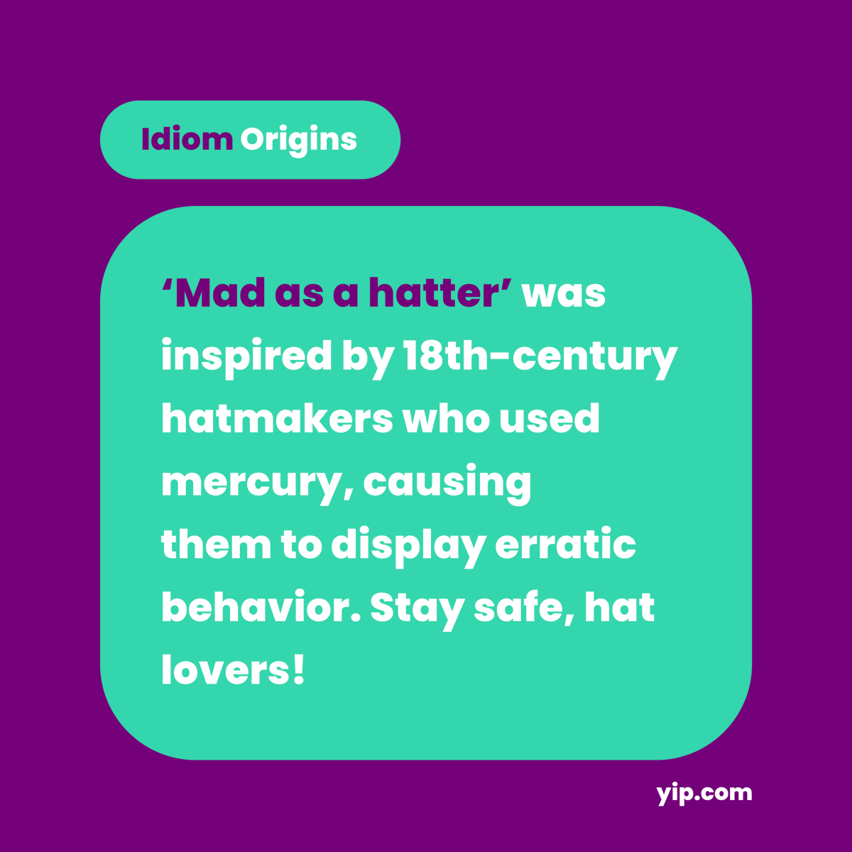 _yipofficial's tweet photo. Embracing my inner madness, like a hatter with a touch of whimsy! 🎩🤪
#Languagelearning #languageorigins #idioms #Langtwt https://t.co/LxdeONNi04