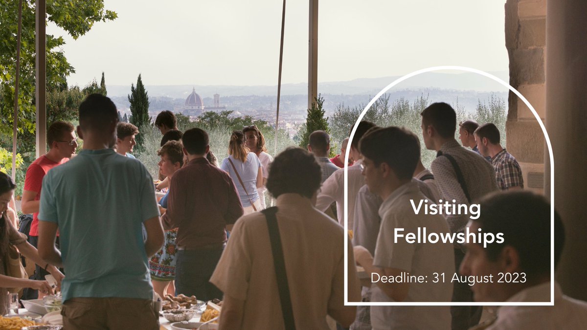 EUI_Schuman's tweet photo. 🔴One month left to apply🔴
Would you like to spend some time as a #VisitingFellow in #Florence?
🔎If you work in one of our core #research areas, this might be of your interest!
💻Check the requirements https://t.co/FowMgKN0bf
🗓️Deadline: 31 August 2023 https://t.co/APpk2q7Ud5