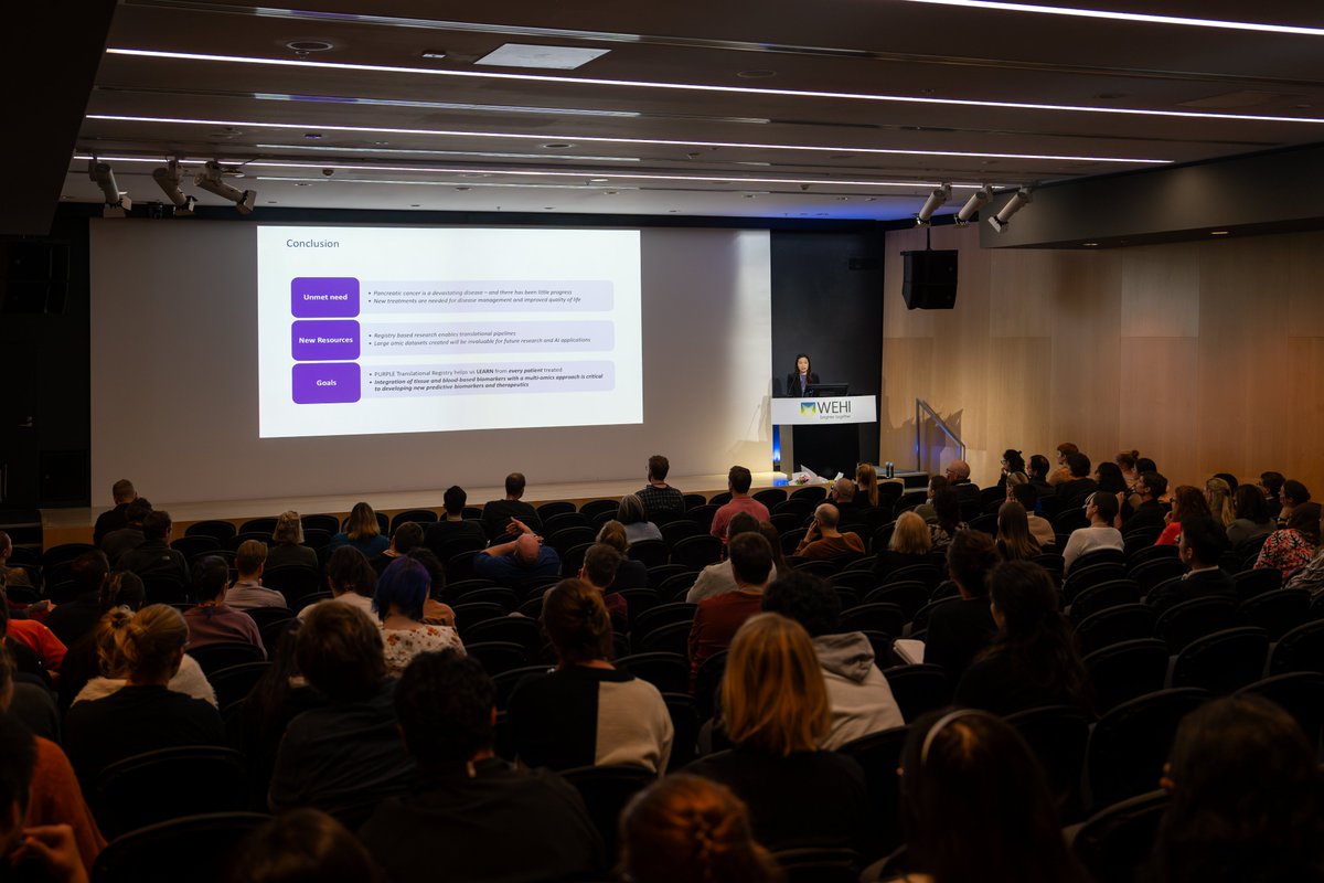 gibbs_lab's tweet photo. ๐ Congratulations, Dr. Belinda Lee, on a fantastic #PhDCompletion!
๐ Your research, dedicated to your patients, is truly inspiring and deeply felt by the audience in the room and online.
We are all so proud and thrilled @ProfPeterGibbs @PutoczkiLab @Gibbs_lab @WEHI_research https://t.co/2Jecjmd9h5