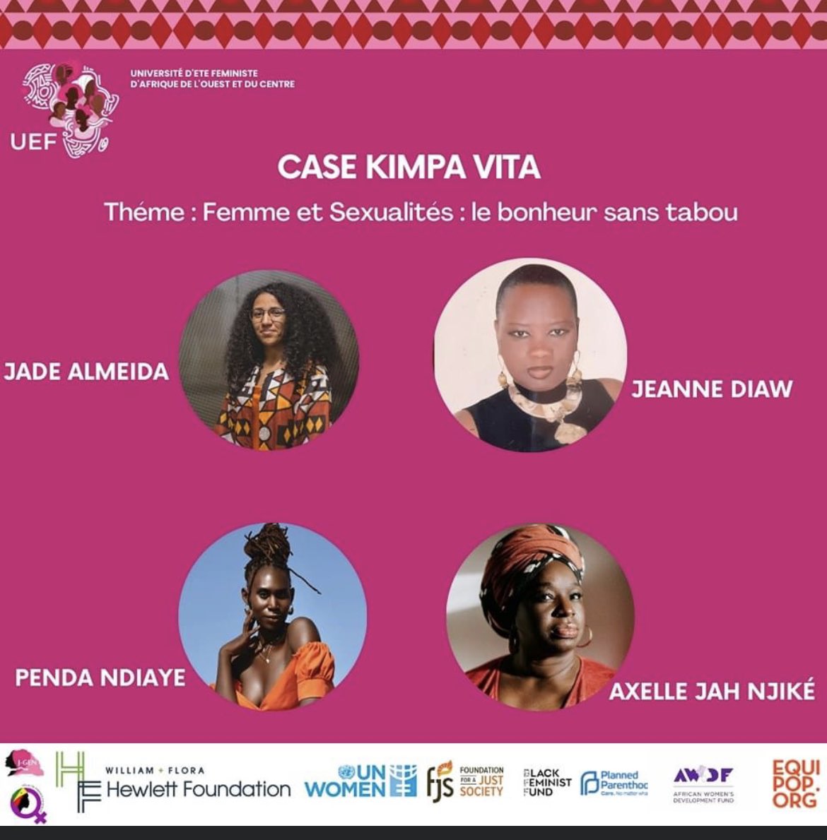 MeMySexeAndI's tweet photo. "Le féminisme n'est pas africain"... Rendez-vous cette semaine à Dakar pour la preuve du contraire, à l'occasion de la première édition de l’Université d'Été Féministe d'Afrique de l'Ouest et Centrale, qui se tiendra du 1er au 3 août 2023😁💜🙌🏾
#UEFAOC23
#Jgen #uefaoc23 https://t.co/VC3BGs6a7W