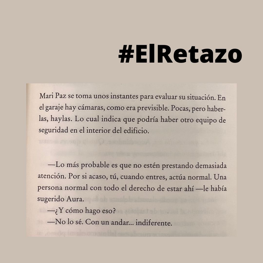 BiblioMostoles's tweet photo. La novela de nuestro #Retazo de hoy es de esas adictivas que no puedes dejar de leer. Aquí está el fragmento para descubrir de qué libro se trata ¿Lo reconoces?
#ElRetazo #retoliterario https://t.co/ysxQm1jS1R