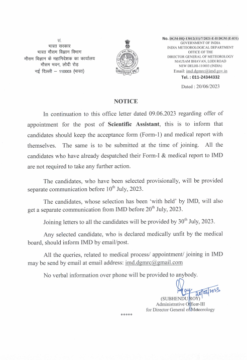 M8168170033146's tweet photo. @KirenRijiju Sir, I am selected as scientific assistant in Imd. It's been more than 5 months declaration of final result and there is no joining. Please look into the recruitment process of scientific assistant and expedite the process. Because the deadline given Imd has also crossed. https://t.co/q0oue5lKFv