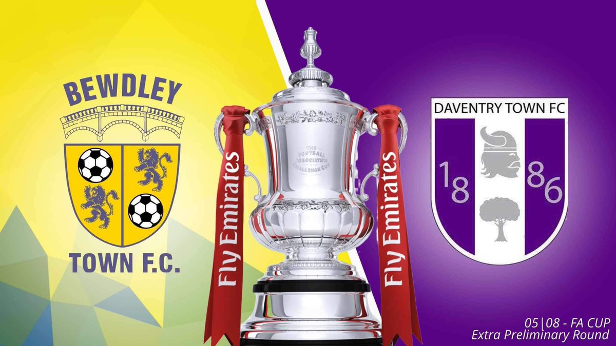 <a href="/BewdleyTownFC/">Bewdley Town FC</a> get the new season started next Saturday v <a href="/DaventryTownFC/">Daventry Town FC</a> in the FA Cup EP Round @ Ribbesford Meadow KO 3pm . 
It will be a proud day for new Bewdley "Born and Bred" Manager Andy Shaw as he leads his team out in this prestigious competition.