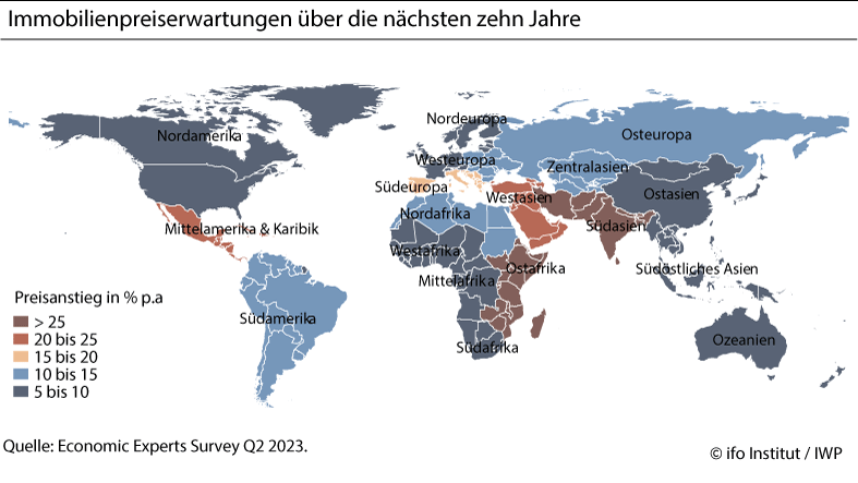 ifo_Institut's tweet photo. #EconomicExpertsSurvey: Weltweit hohe Steigerungen der #Immobilienpreise erwartet - #ifoUmfrage in Kooperation mit #IWP Institut für Schweizer Wirtschaftspolitik  https://t.co/EbYknwLBDk https://t.co/TAzjv5NoJU