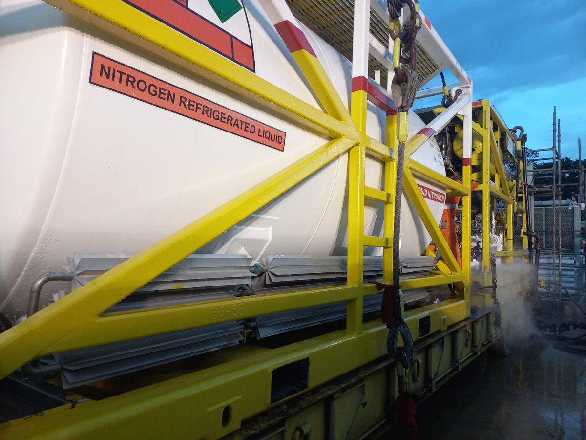 The #Cascadura facility is now mechanically complete and is currently being pressure tested with inert nitrogen gas.  For full details visit touchstoneexploration.com
#OilandGas #Trinidad #EnergyInsdustry