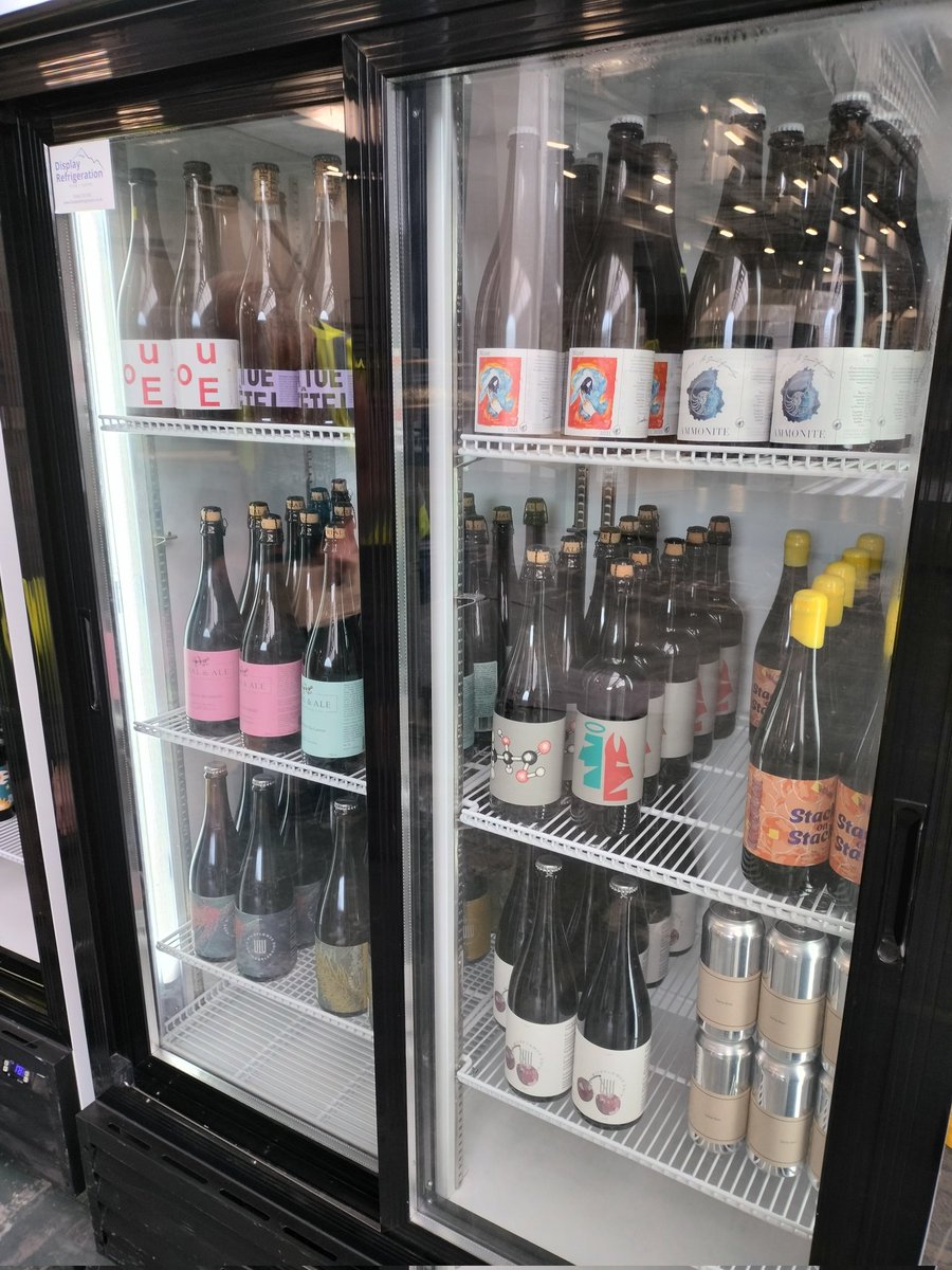 BSFBottles's tweet photo. Fridges all stocked yesterday and looking well, bottles,cans &amp; for the first time this year 5 beer lines. https://t.co/vmGAEOfwRw