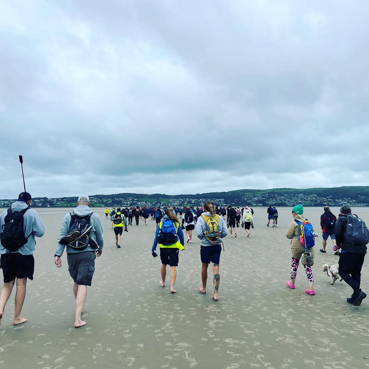 gillingdod_id's tweet photo. We did it! 🌊
We proudly completed the Cross Bay Walk in support of Lancashire Mind Charity! Walking together for mental health awareness and support. Let's continue to raise awareness and promote  positive mental health! 
#CrossBayWalk #LancashireMindCharity #MentalHealthMatters https://t.co/H9eaVkAUv5