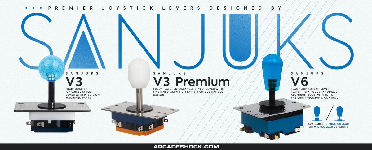 Premium K-Levers at our EVO 2023 Booth on August 4 and 5th Sanjuks 