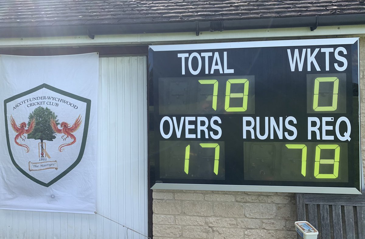 Ascott-U-Wychwood Cricket Club tweet media