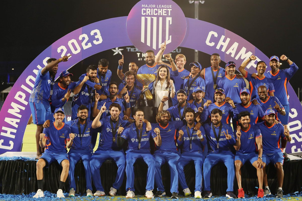 Wonderful to see growth of cricket around the world: Nita Ambani, as MI New York becomes MLC Champion