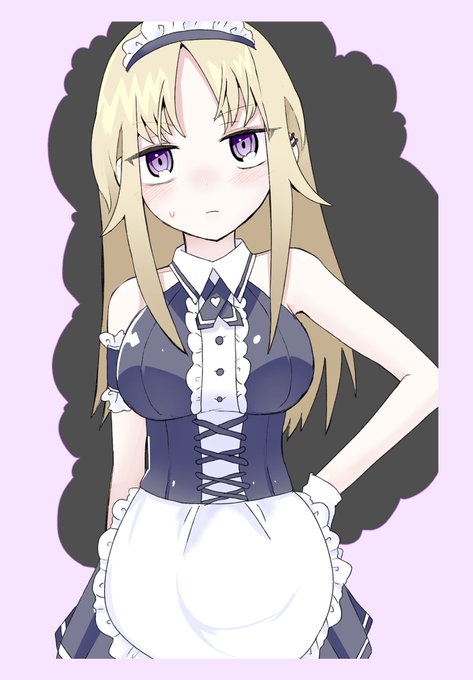 素材再利用
メイド服+落書+ぶっかけ 