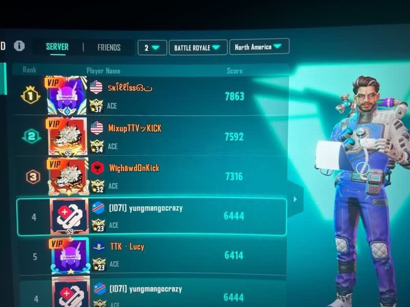 yungmanGoCrazy's tweet photo. 1st time grinding in @Farlight84 and I’m 4th in the world for duos https://t.co/vCG1JoRht5