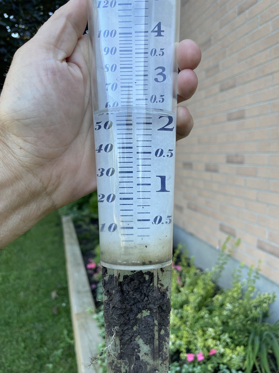 johnkuypers's tweet photo. This week’s rainfall in #LondonON. It just keeps on falling! Have a wonderful Sunday :-) https://t.co/SuzMF3zNK9