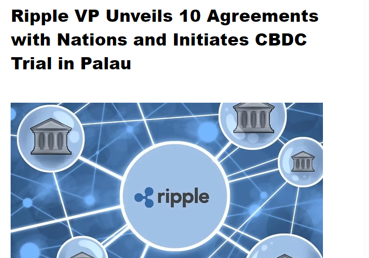CryptoGeekNews's tweet photo. 🚨BREAKING: #Ripple Vice President Reveals OVER 10+ COUNTRIES HAVE SIGNED AGREEMENTS TO USE $XRP IN THE INTEGRATION OF THEIR CBDC! https://t.co/awk98Y5p5y