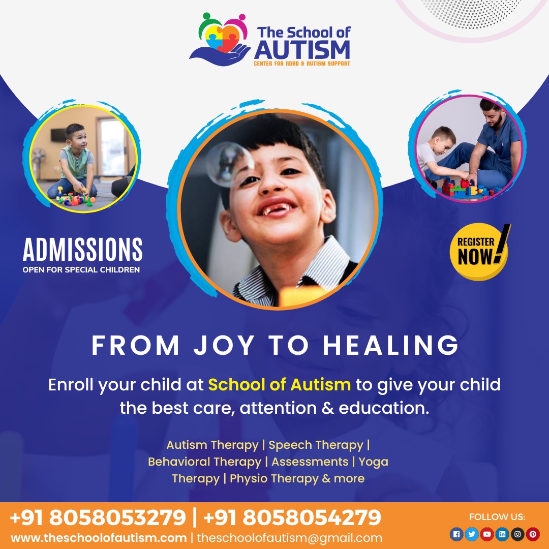 🌟 Discover the Magic at School of Autism! 🌟

🧩 Enroll your child in our nurturing and inclusive environment where joy meets healing!  #schoolsinvizag #school #vizagschool #AutisticKid #AutisticChild #AutDHD #AutisticAdult #ActuallyAutistic
#schools #bestschoolinvizag