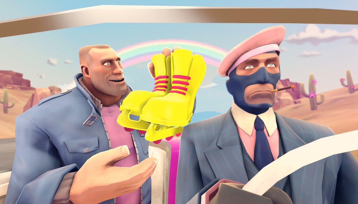 halesown's tweet photo. I literally go nowhere without them! #sfm #tf2 #Barbie https://t.co/6UgbKD8odC
