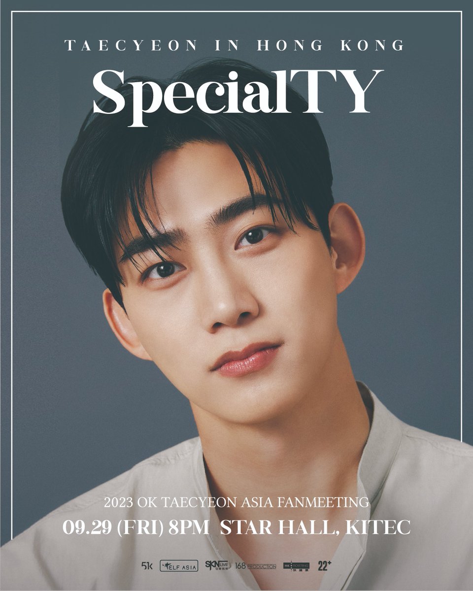 sknlivehk's tweet photo. The wait is over🫂
Our long missed Taecyeon is going to seize the Hong Kong stage with his first Asia solo tour!
See you all at <2023 OK TAECYEON in HONG KONG : SpecialTY>!
#oktaecyeon #taecyeon #옥택연 #택연 #2PM
#SpecialTY #ELFASIA #SKNLIVE https://t.co/n3VIG77uVE