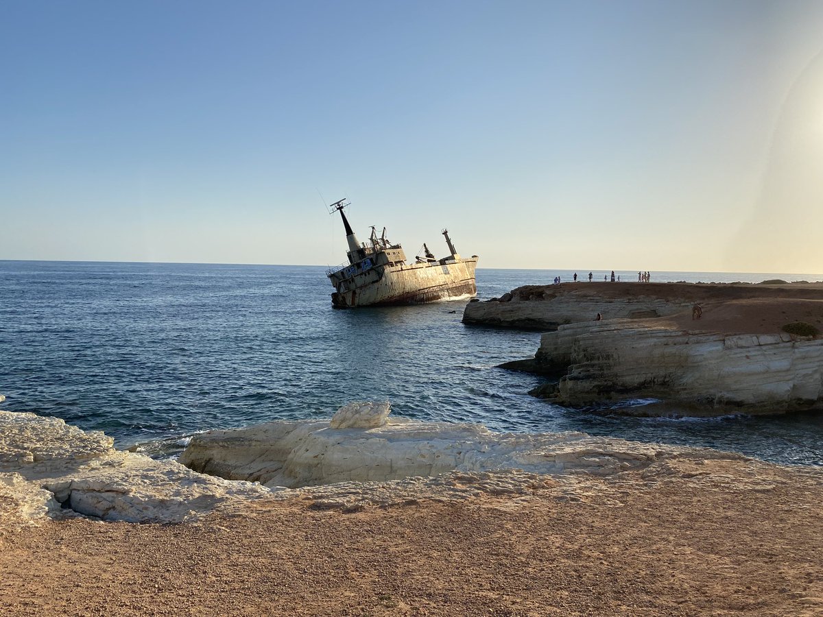 katerinasf2's tweet photo. Cyprus…sunken ship https://t.co/Vy62s1TN96