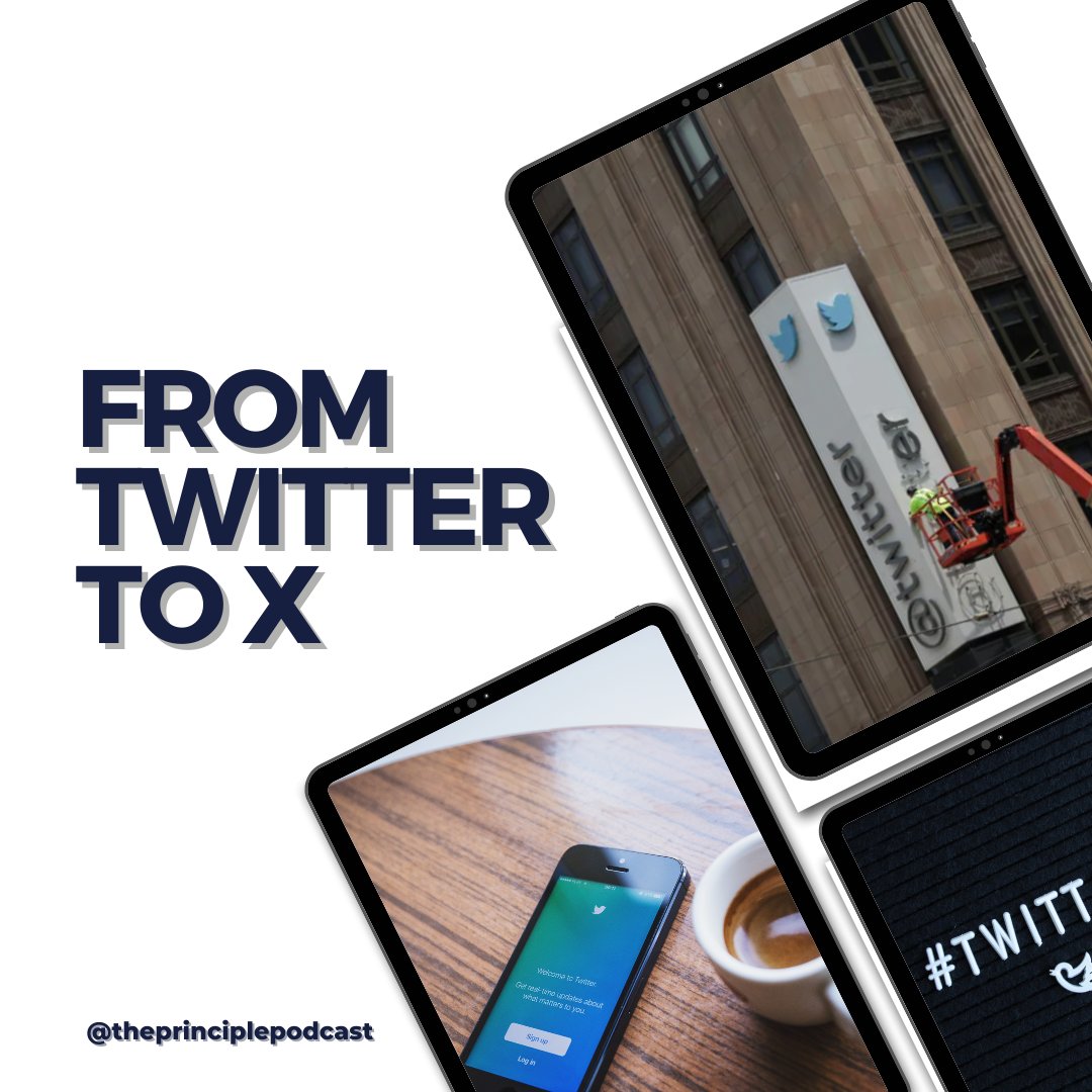 EksAyn's tweet image. ❌ What’s the connection of Twitter becoming X to you?

🔁 We also feel the need to personally rebrand. Adjustments for our growth and progress are vital to keep having better versions of ourselves.

#TwitterToX #NewTwitter #XEvolution
#ElonMusk #ThePrinciplePodcast