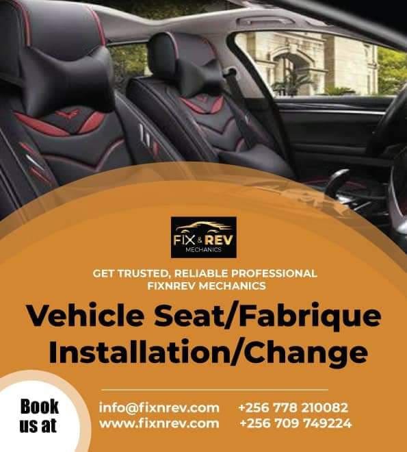 FixnRev's tweet photo. FixnRev mechanics offer a first class vehicle seat/fabrique installation service.
Please reach out to get a competitive quotation. https://t.co/f4gD0WTcLH