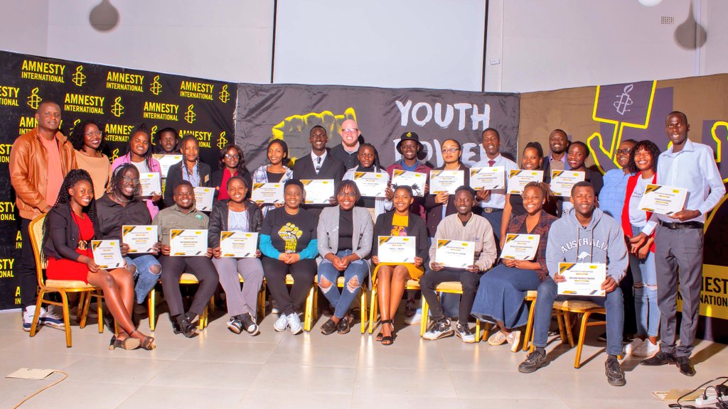 Meet the #YouthPowerAction Class of 2023.

This year, Amnesty International Zimbabwe brought together twenty young leaders aged from 18 to 24,  for an intensive, five-day training on leadership and campaigning for human rights.

<a href="/AmnestySARO/">AmnestySouthernAfrica</a>