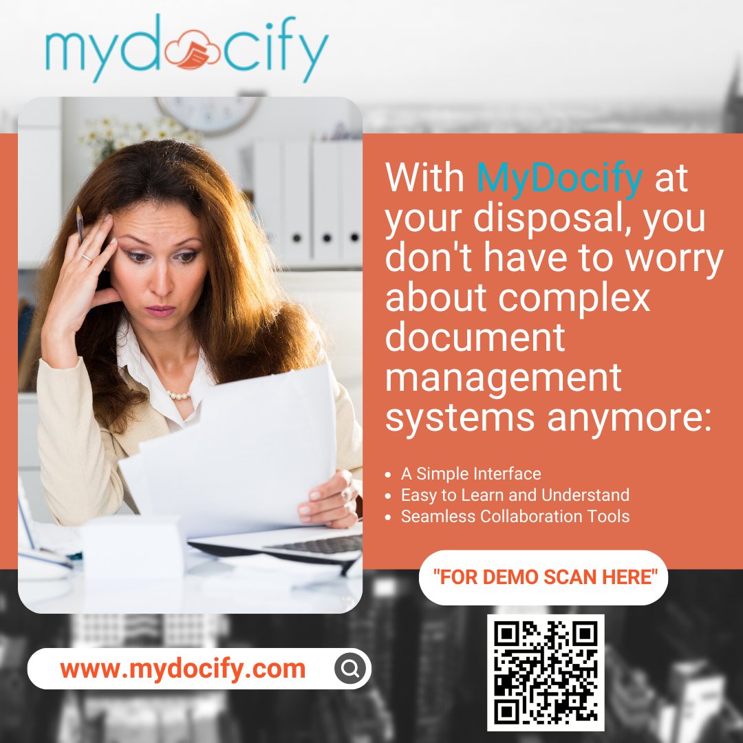 MyDocify's tweet photo. Struggling with complex document management systems? We have the solution! Say goodbye to confusion and frustration with MyDocify—a user-friendly platform designed to streamline your document management processes.
https://t.co/AI9G5LgNMK
#easytouse #documentmanagement #salesforce https://t.co/mqDiXIbKzC