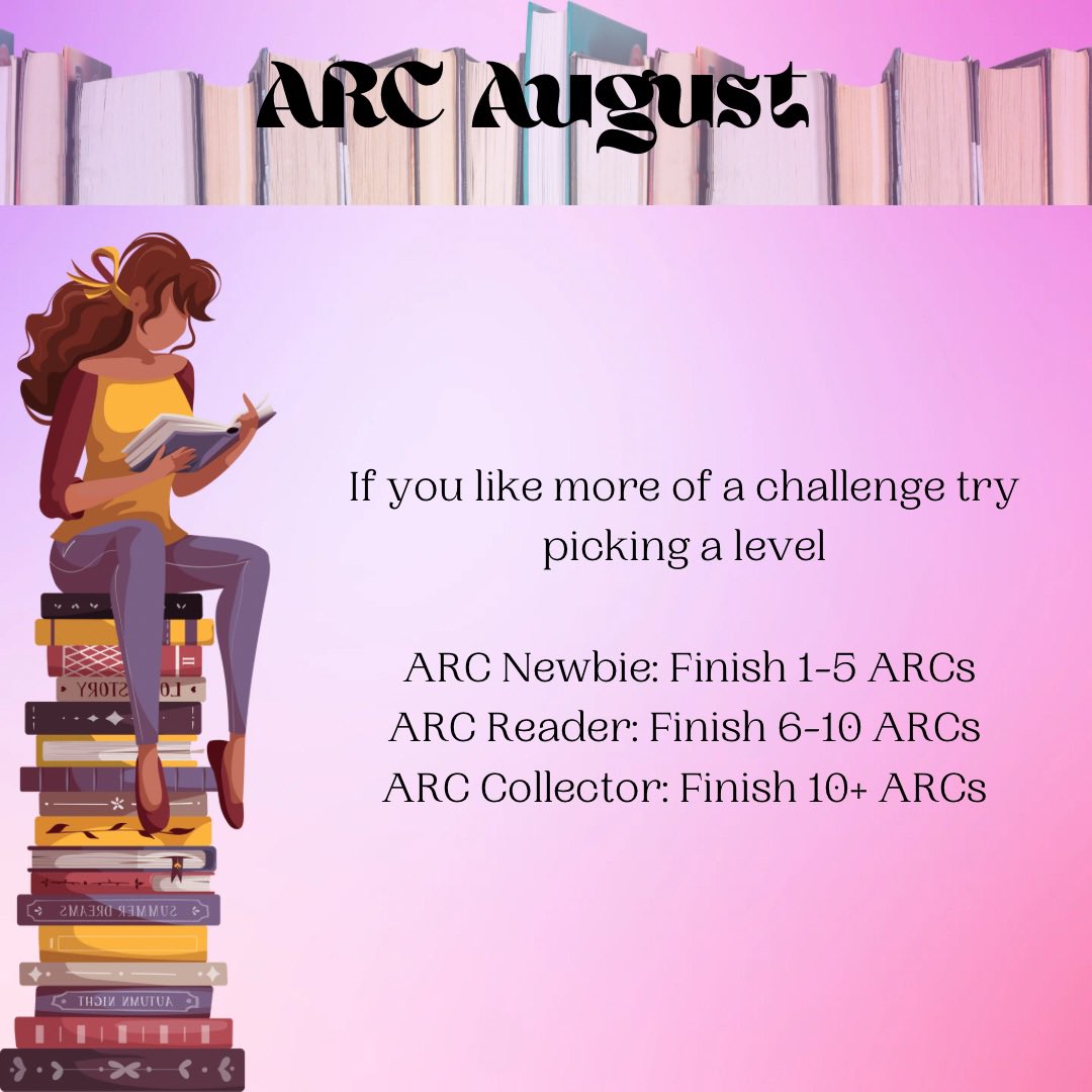 K__Books's tweet photo. #ARCAugust starting tomorrow! What will you be reading? https://t.co/AuDRTv5guL