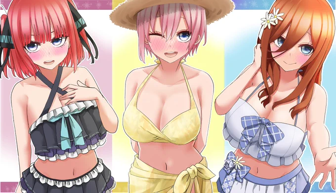 だれと一緒に泳ごうか? #五等分の花嫁
