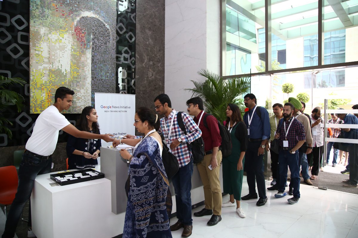 In 2018, we launched a pioneering effort in #factchecking training in India. 5 years later, we are the biggest fact-checking network in the world &amp; we have the highest number of <a href="/factchecknet/">International Fact-Checking Network</a> signatories. Here's to lining up for learning
Happy 5 to us! <a href="/GoogleNewsInit/">Google News Initiative</a>