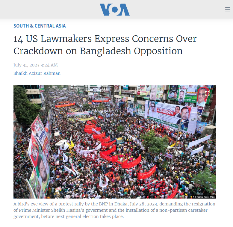 bdbnp78's tweet photo. #SheikhHasina, while she was in opposition, took to the streets demanding a neutral caretaker government.

In 1996, the BNP-led government introduced the election-time caretaker government system to the constitution. In 2009, the Awami League-led government amended the constitution and scrapped the system and kept rigging the elections to stay in power.

People have lost interest in such sham elections in the country and are staying away from casting their votes. We want people to cast their votes.

For this, we have to change the system. There is no alternative but to reintroduce the election-time non-partisan caretaker government system.

#OnePointDemand #StepDownHasina #TakeBackBangladesh

https://t.co/cZoQGvk9jj
