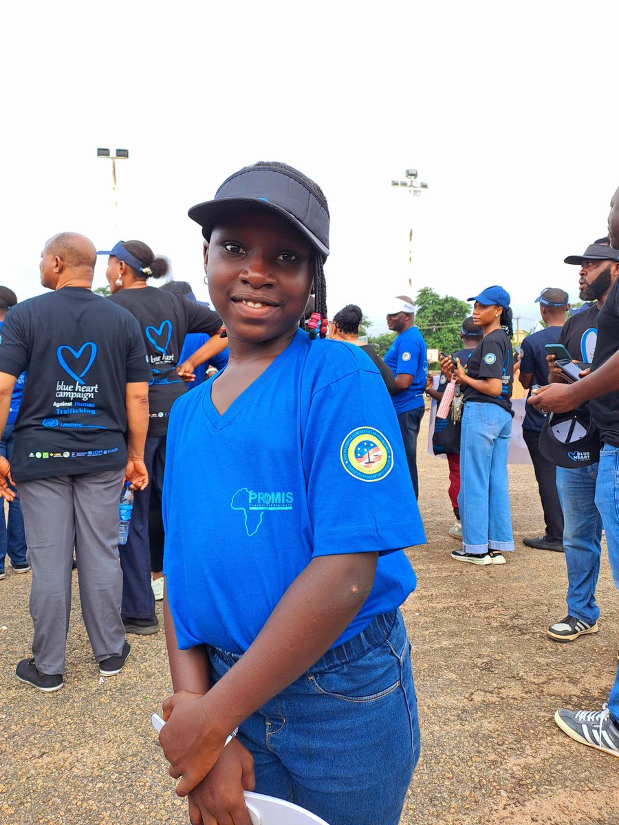 UNODC_Nigeria's tweet photo. We are set for the awareness march against human trafficking at the Old Ground Parade. 

A march in solidarity with survivors, to create more awareness about human trafficking and to inspire more people to join the fight against the menace. 
@naptipnigeria 

#EndHumanTrafficking https://t.co/ZxbFTLVkM0