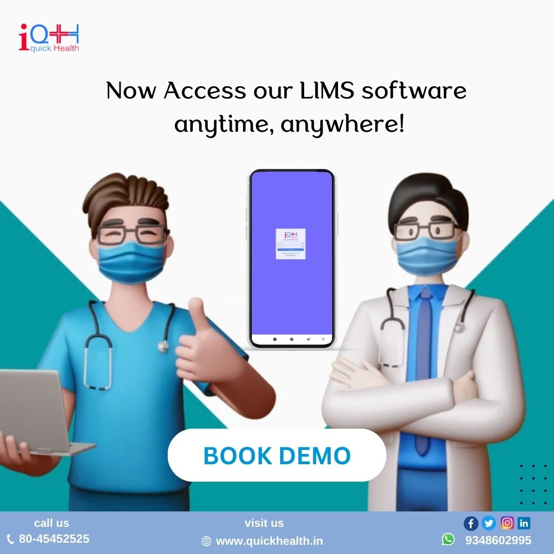 IqhLtd's tweet image. Go Paperless to access patient data. 
Now get the Patient's Report with a few clicks !!

Do tasks effectively &amp;amp; save time with LIMS software solution.

Visit us: quickhealth.in
Call us : 8045452525

#IQH #quickhealth #labmanagementsoftware  #LIMS #PatientCare #Automation