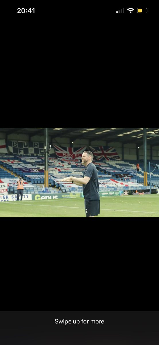 After years away, @buryfcofficial finally returned to playing competitive football at Gigg Lane this weekend! We are delighted to be partnering with them this season!

Bury FC 🤝 Swiftheat 
      Heating things up

#buryfc #commercialgas #industrialgas #partership