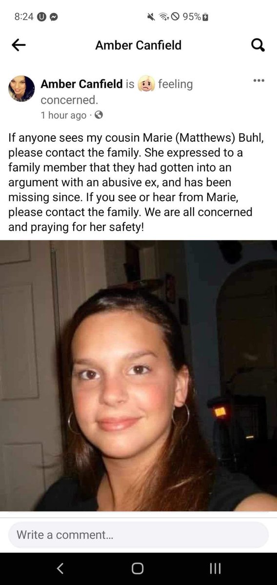 Any info on her please contact her family or law enforcement. Please share. 🙏🏻