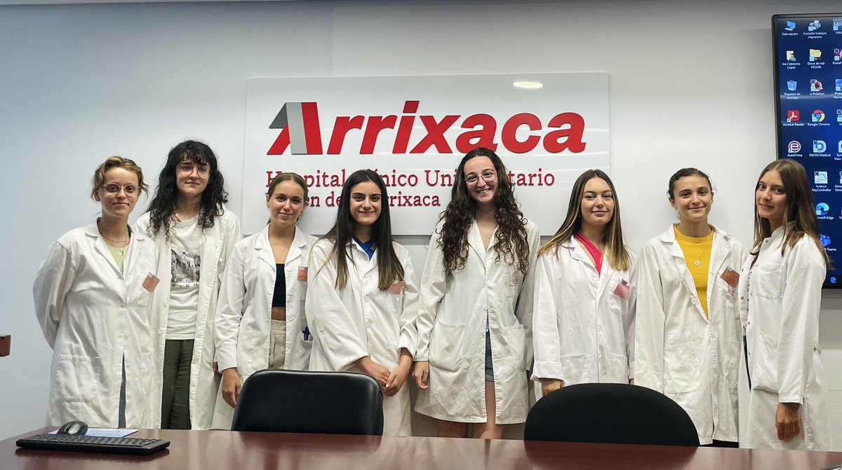 LabArrixaca's tweet image. El viernes terminaron sus prácticas extracurriculares con nosotros alumnas del Grado de Bioquímica de la @UMU. Ha sido un placer teneros en nuestro laboratorio!!
@AreaUnoArrixaca @Murciasalud