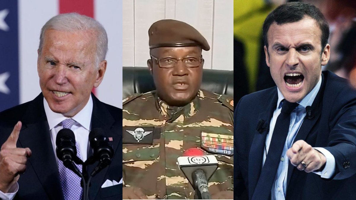 KevorkAlmassian's tweet image. In France, one in three light bulbs is powered by uranium from Niger. Whereas, 80% of people in Niger do not have access to electricity.
⬇️
Military coup in Niger
⬇️
The (pro-Russian) coup leaders in Niger stopped the export of uranium and gold to France with immediate effect.
⬇️…