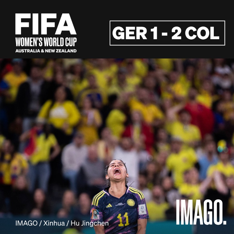 imago_images's tweet photo. A #FIFAWWC sensation took place on a weekend full of exciting fixtures. Colombia beat Germany and inflicted them their first-ever group stage loss at a Women's World Cup. #COL #GER
#FRA prevailed in the duel of the giants against #BRA.
#weareIMAGO #GERCOL #BeyondGreatness