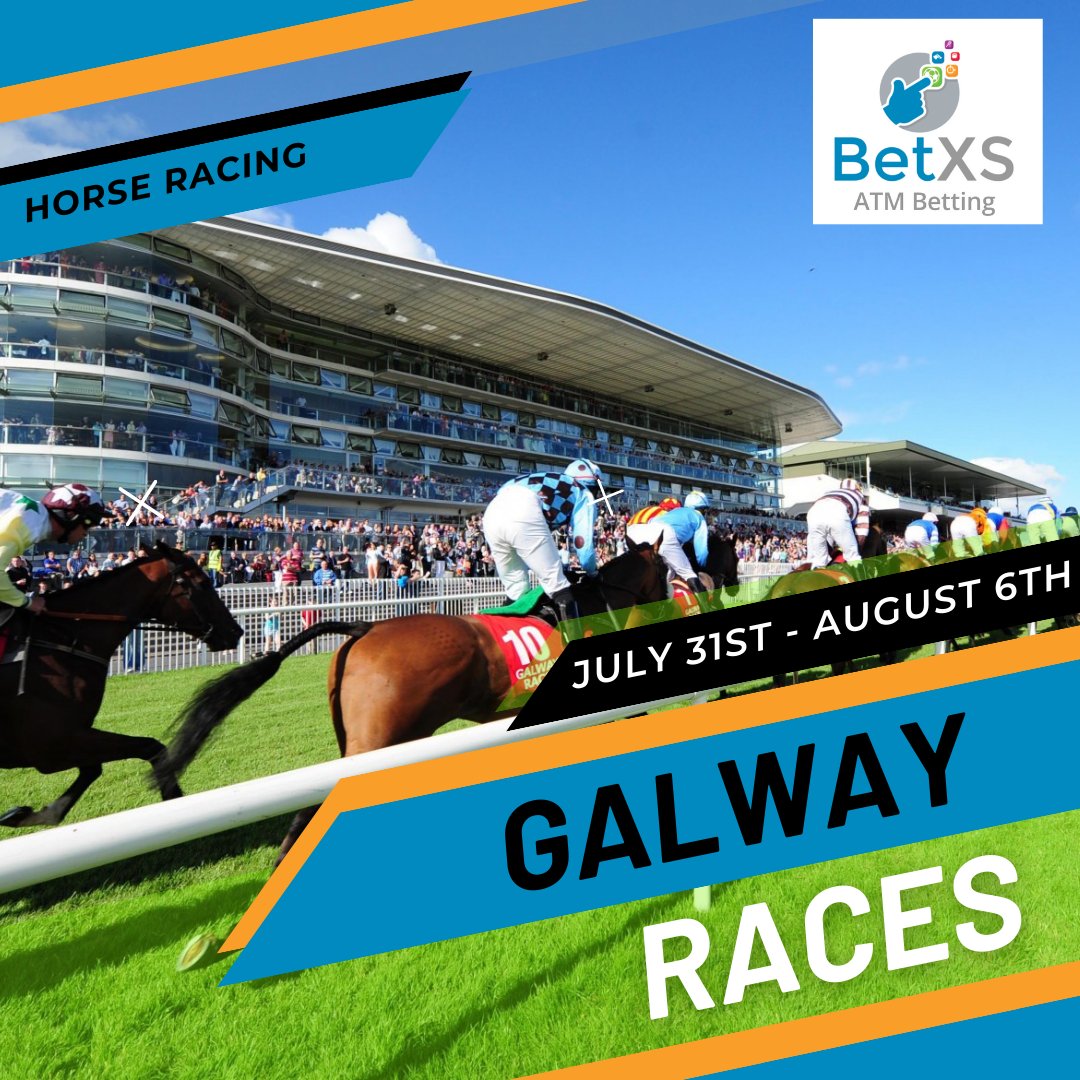 BetXS_ie's tweet photo. #Irelands biggest racing festival kicks off today with seven whole days of the #GalwayRaces! 🐎
Who's excited? Who's going? Who's got their race cards at the ready?

#Horses #Racing #Galway #Kilbeggan #Ballivor https://t.co/zvWxja0npo