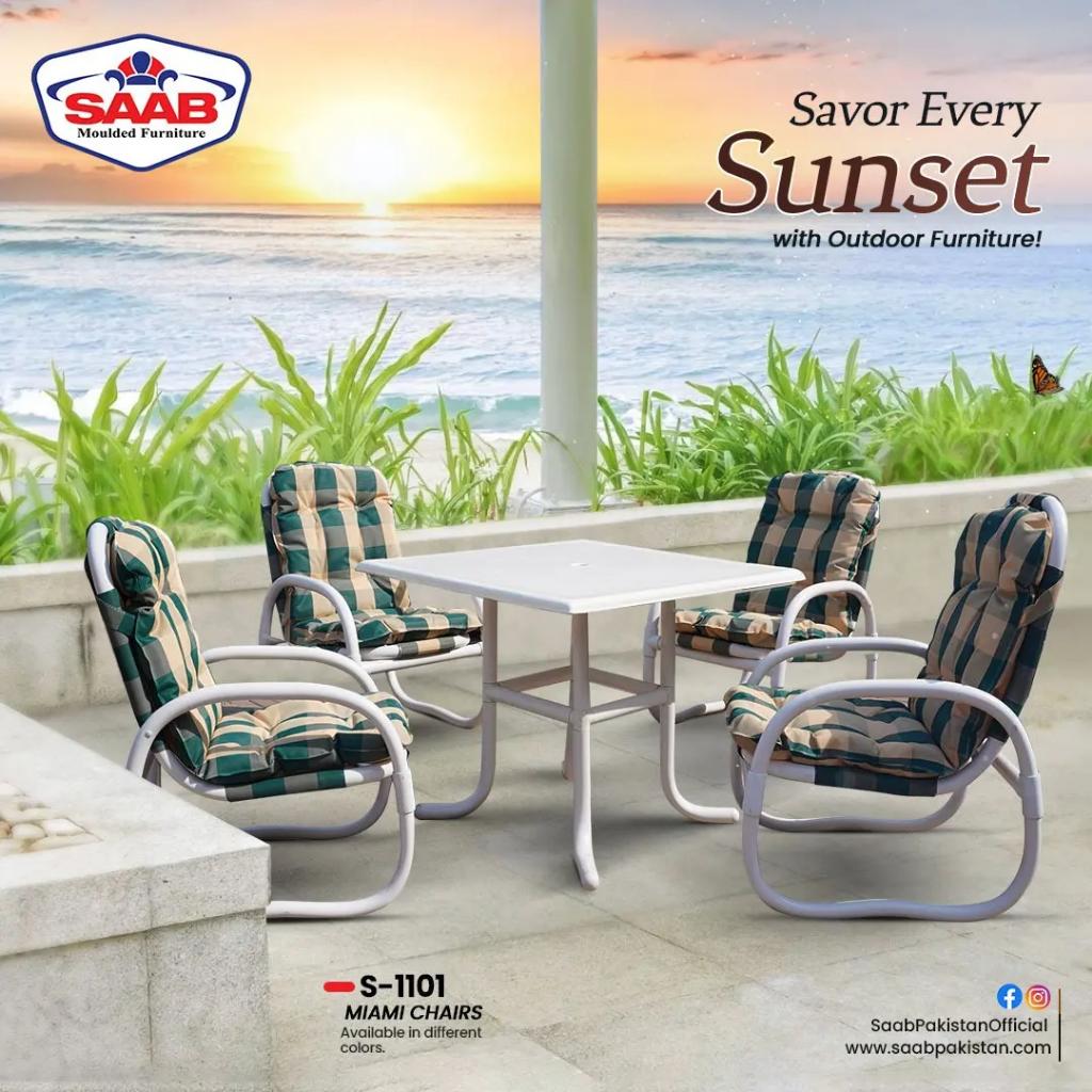 SAABPakistan's tweet image. Perks of Saab
Provides a view with never ending comfort. Experience the most beautiful sunsets with Saab.

0330-7474061
🌎 saabpakistan.com

#studyChairs #studybecomefun #appealingdesigns #plasticchairs #jalichairs #saabfurniture🌎#outdoorsofa #sofaset