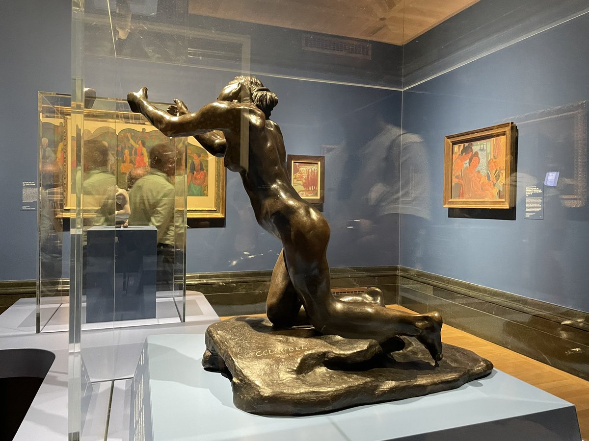 crisbalanzo's tweet photo. Highly recommended exhibition @NationalGallery do not miss Barcelonian artists room #elsquatregats #modernism and pay special attention to all these women artists work #makingmodernism https://t.co/lMywR04CWd