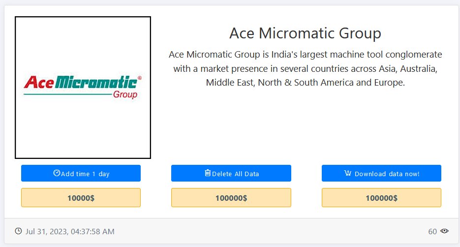 MEDUSA #ransomware group added 2 new victims to their #darkweb portal.

- AceMicromatic Group 🇮🇳
- St Landry Parish School Board 🇺🇸

#India #USA 
#medusa #databreach #cyberrisk #cyberattack