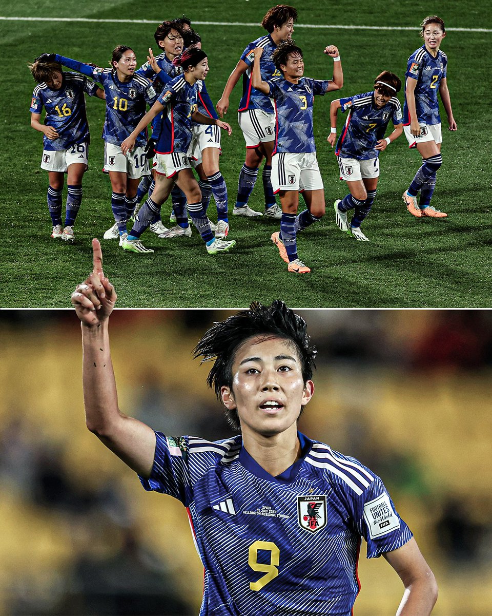Japan are beating Spain 3-0 at halftime 😲