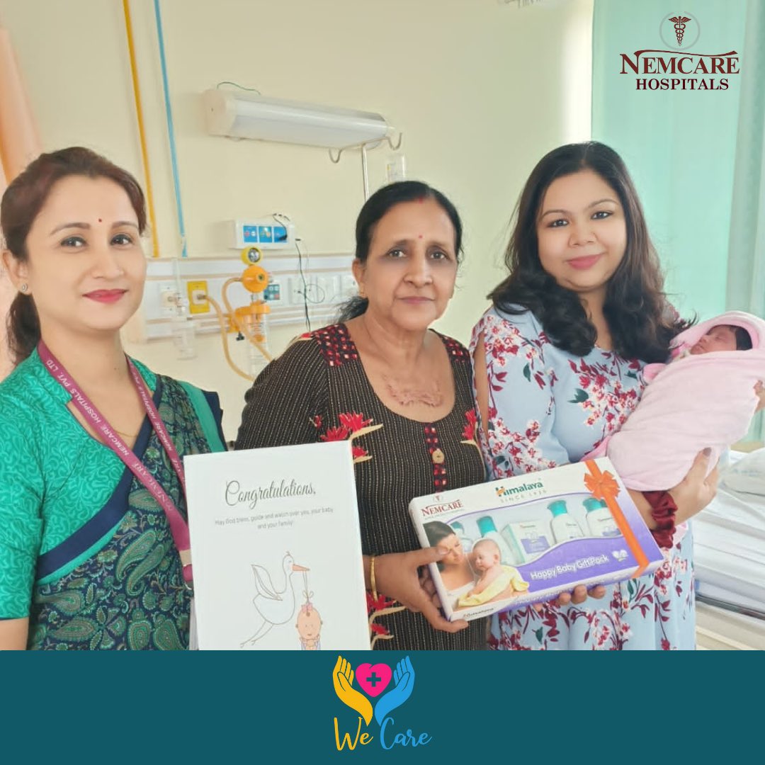 NemcareHospital's tweet photo. Celebrating New beginnings because #WeCare♥️

#wecare #wecarewelove #motherhood #nemcare #nemcarehospitals #guwahati #northeastindia https://t.co/HdvxSYELm6