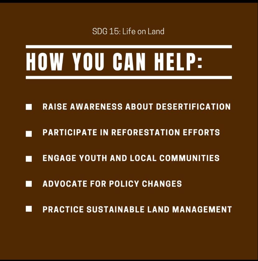HOW YOU CAN HELP:

LIFE ON LAND

#WhatHasChanged?
#LandManagement