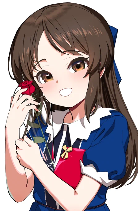 #橘ありす生誕祭2023 #橘ありす誕生祭2023 バラ一輪の意味を後から知った橘ありすとラブコメしてぇなぁ俺も 